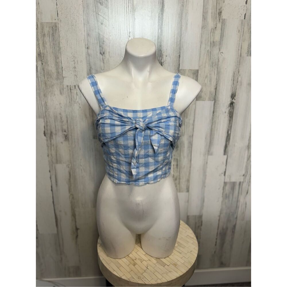 Blue tank top